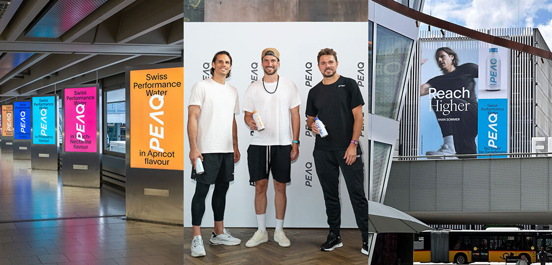 PEAQ - Yann Sommer, Roman Josi, Stan Wawrinka